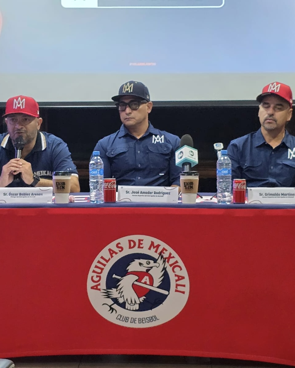 Los Águilas de Mexicali afinan detalles rumbo a la Pretemporada 2025