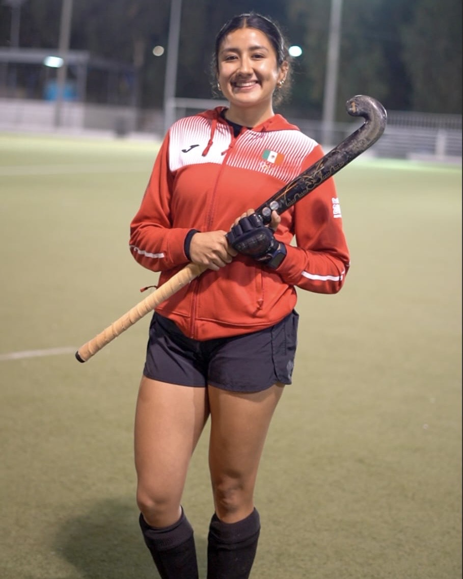 Valeria Espinoza: El orgullo cachanilla que defiende los colores de México en el hockey sobre pasto