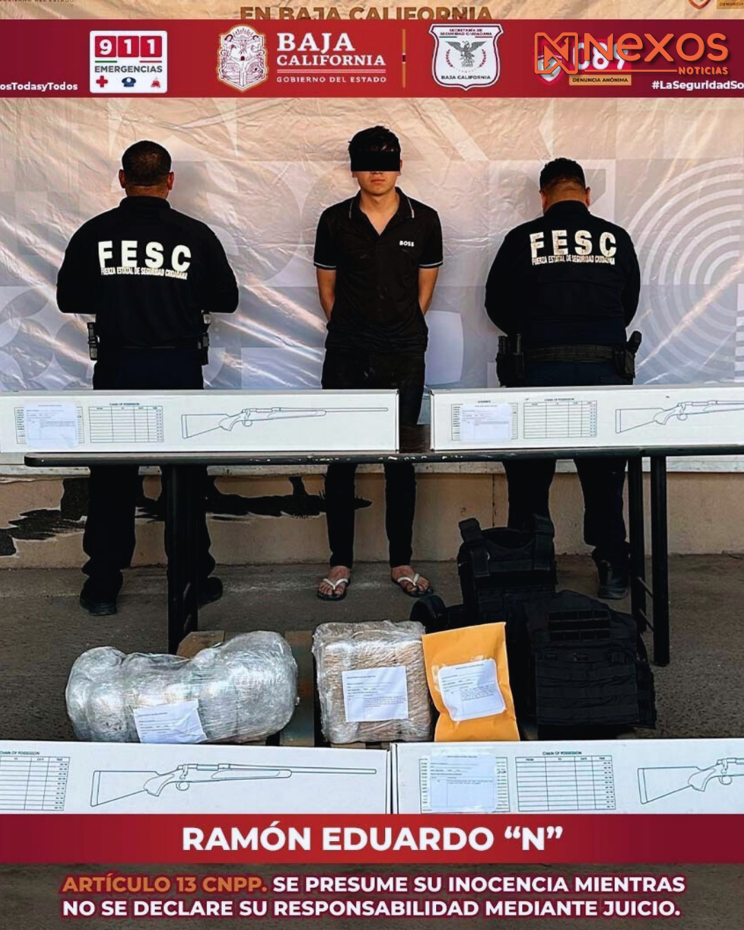 Detienen a presunto sicario de “Los Rusos”; habría referido ser hijastro de líder operador del grupo criminal