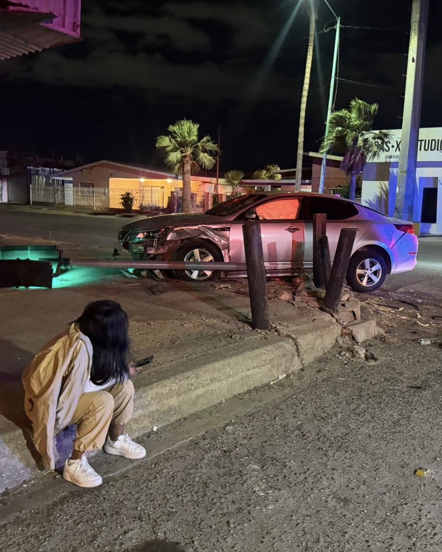 Detienen a conductora en estado de ebriedad tras choque en Nueva Esperanza; dos menores resultan lesionadas en accidente