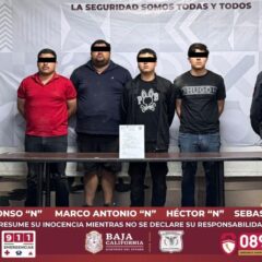 Persecución armada en el Valle de Mexicali culmina con captura de presunta banda criminal en vehículo robado en EU