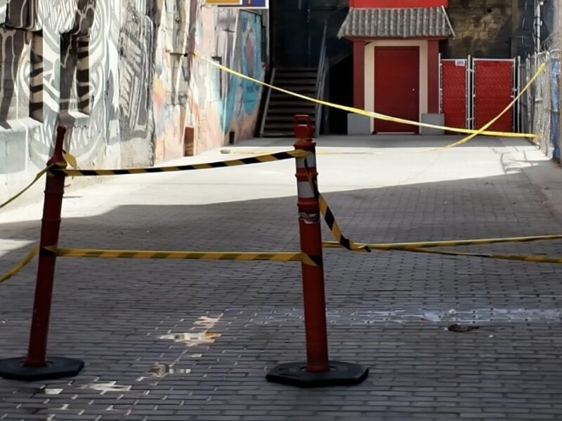 Callejón Chinesca reabrirá hasta que se amplíen salidas de emergencia en locales