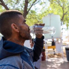 Hasta 342 atenciones en punto masivo de hidratación en una semana ante ola calor