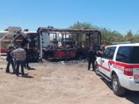 Incendio consume unidad dental de caravanas de salud en Valle de Mexicali; servicios suspendidos temporalmente este martes