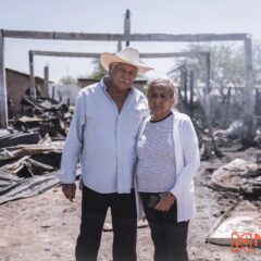 Incendio consume hogar de pareja mayor en El Sauce; piden apoyo para reconstruir su vida