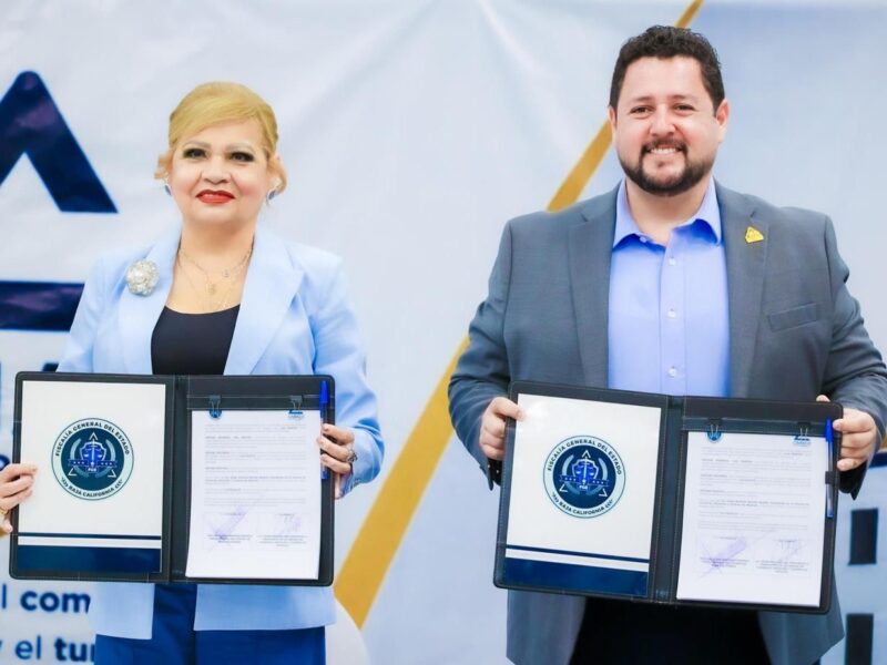 FGE y CANACO Mexicali sellan alianza para blindar seguridad en yonkes y frenar robo vehicular