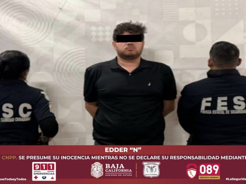 Mexicalense cae en Tijuana por presunta red binacional de robo de pick ups enviadas a Sinaloa