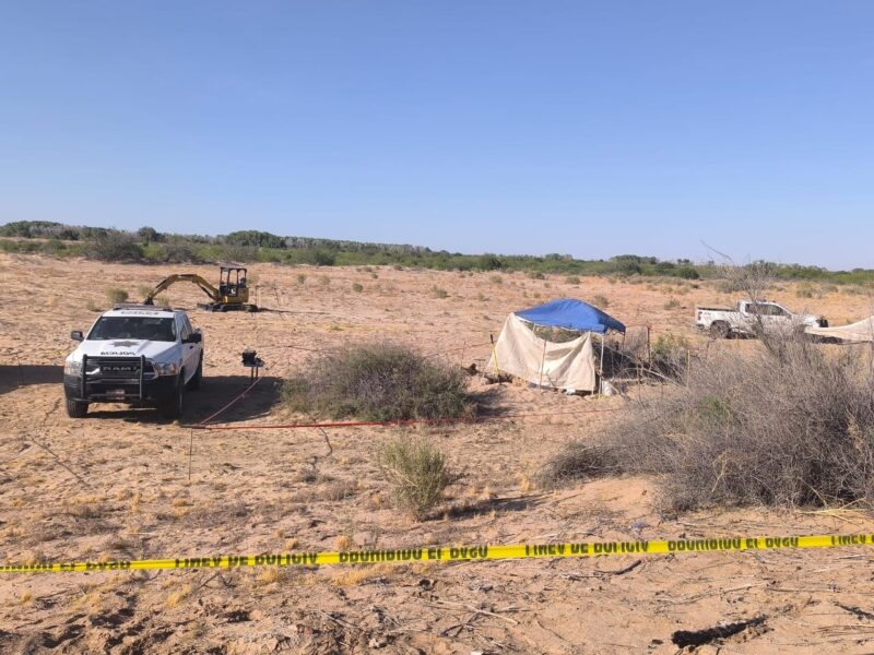 Localizan 42 cuerpos en cementerio clandestino de Miguel Alemán; descubren nueva fosa con tres víctimas
