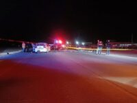 Mueren policía municipal y joven comerciante en trágico choque carretero en el Valle de Mexicali