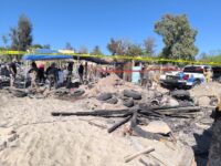 Cadáver en descomposición es descubierto dentro de fosa clandestina en San Felipe