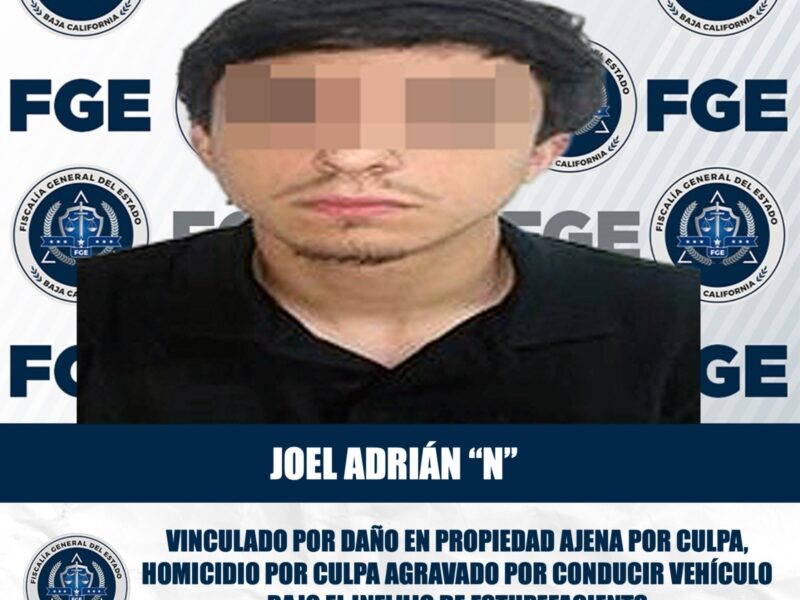 Vinculan a proceso a Joel Adrián “M” conductor de Infiniti por muerte de peatón y manejo bajo drogas