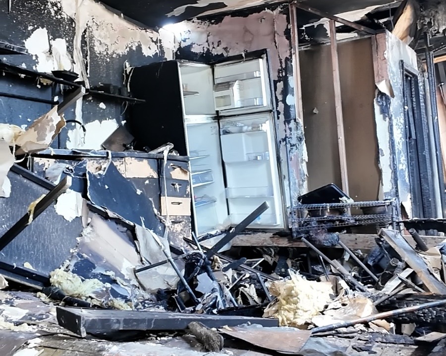 Incendio en recicladora destruye taller de cocina de escuela para personas sordas IPAO