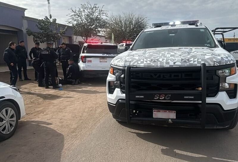 Enfrentamiento tras persecución en Valle de Mexicali deja agente de la FESC herido; un presunto delincuente abatido