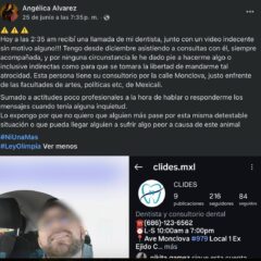 Maestra de danza denuncia a su dentista por presunto acoso; asegura que hay más posibles víctimas