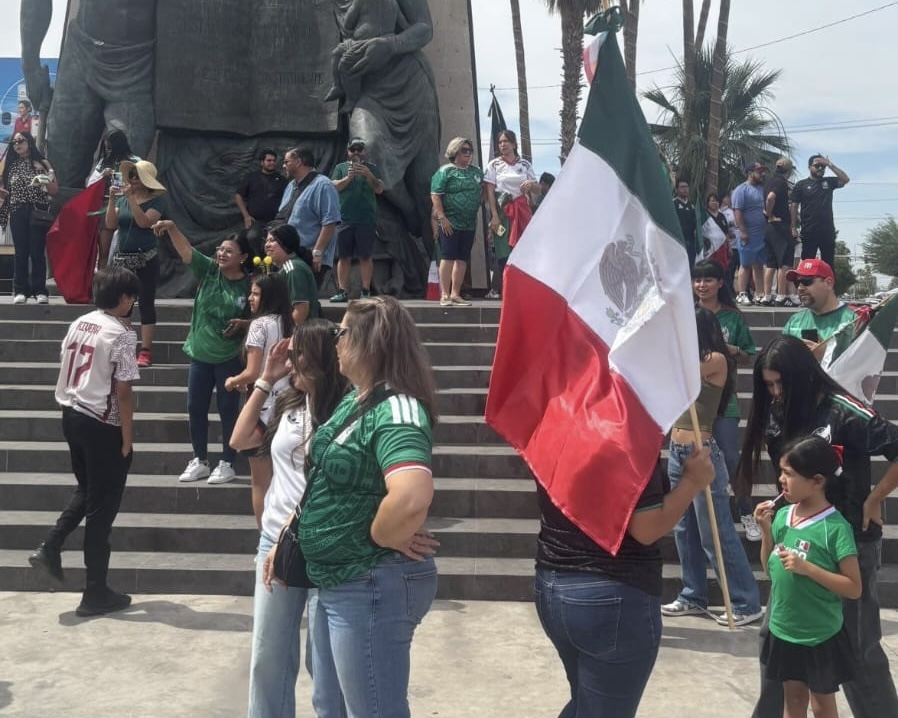 DSPM prepara operativo en el monumento a Benito Juárez ante posible festejo por triunfo de México sobre Corea