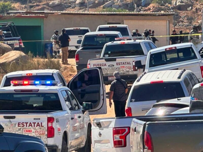Asesinan a jefe de Robo de Vehículos en Tecate; ataque ocurrió frente a su domicilio
