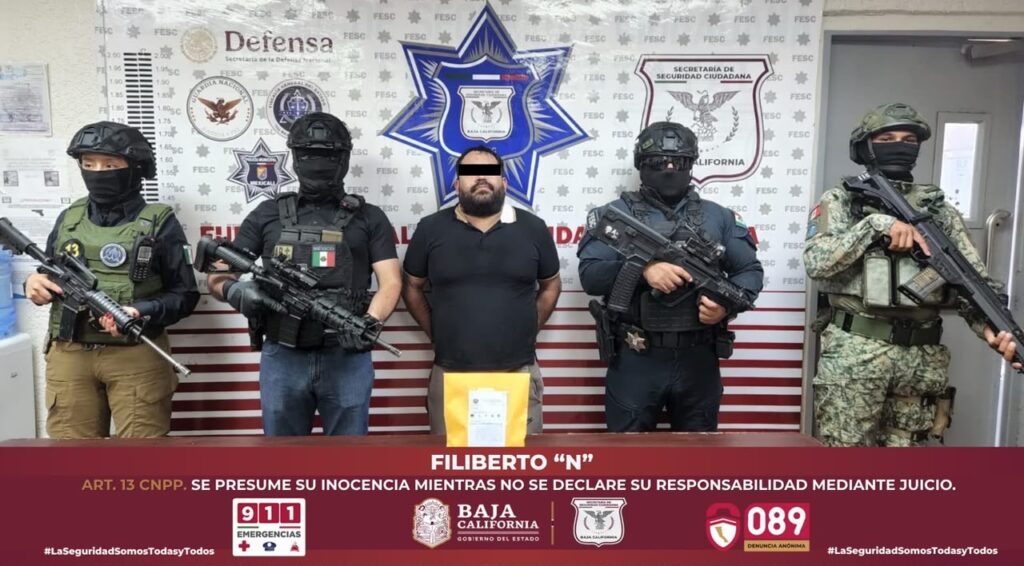Presunto líder operativo de “Los Rusos” en el poniente de Mexicali es detenido con droga