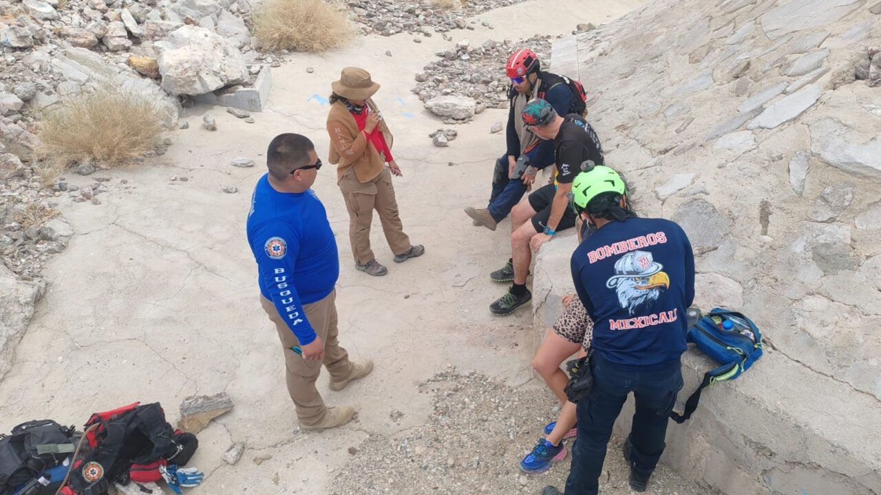 Rescatan a tres excursionistas con síntomas de golpe de calor en el Cerro del Centinela