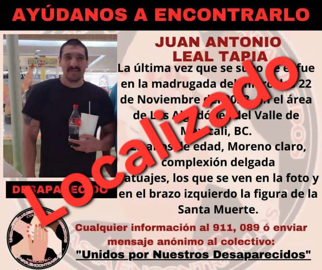 Confirman que Juan Antonio fue inhumado en el  “narco cementerio” del Miguel Alemán; sus restos fueron recuperados hace dos semanas