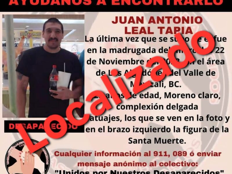 Confirman que Juan Antonio fue inhumado en el  “narco cementerio” del Miguel Alemán; sus restos fueron recuperados hace dos semanas
