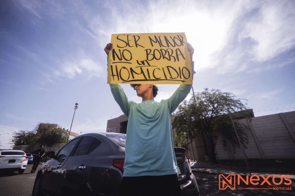 Conductores de Uber y Didi se manifiestan en Mexicali para exigir justicia por asesinato de Flaviano