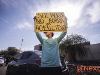 Conductores de Uber y Didi se manifiestan en Mexicali para exigir justicia por asesinato de Flaviano