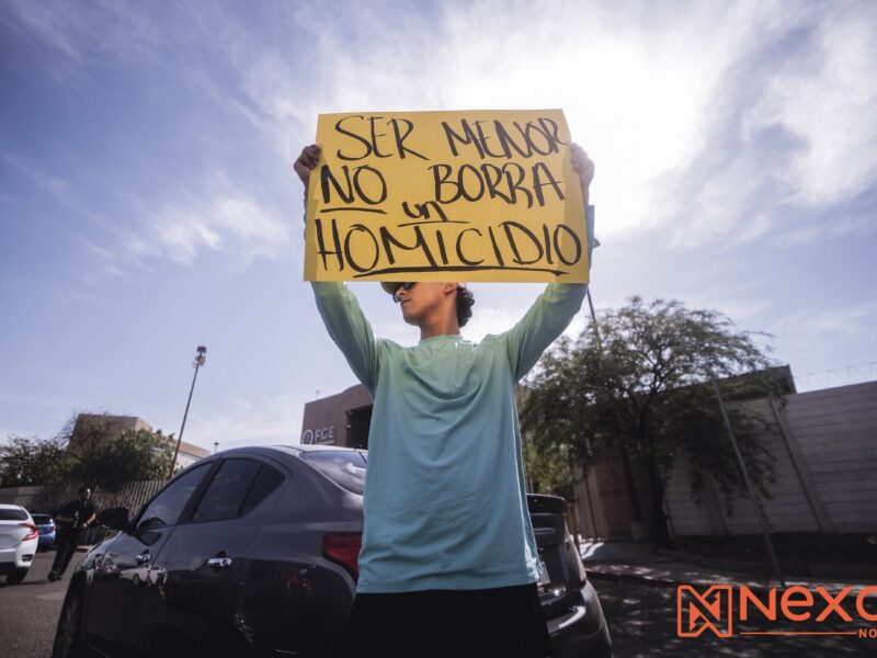 Conductores de Uber y Didi se manifiestan en Mexicali para exigir justicia por asesinato de Flaviano