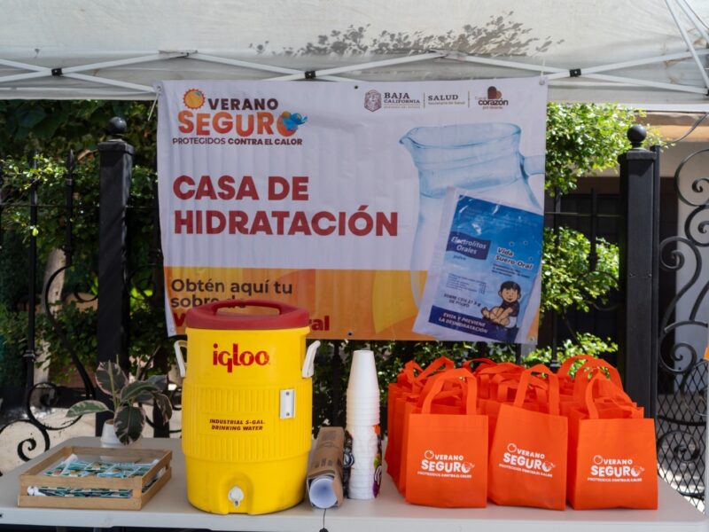 Amplían a 319 las casas de hidratación para proteger a población vulnerable ante el calor extremo