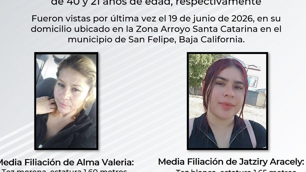 Localizan sin vida a madre e hija desaparecidas en San Felipe; estaban amordazadas dentro de domicilio