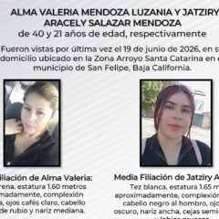 Localizan sin vida a madre e hija desaparecidas en San Felipe; estaban amordazadas dentro de domicilio