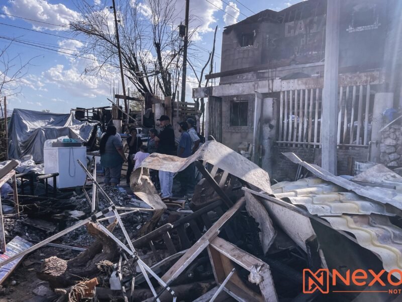 Con fe y solidaridad, familias de San Fernando buscan levantar nuevamente la iglesia destruida por incendio