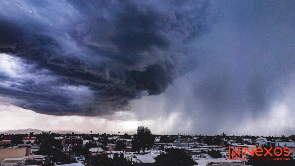 Lluvias sorprenden a Mexicali durante la tarde; Protección Civil había pronosticado tormentas