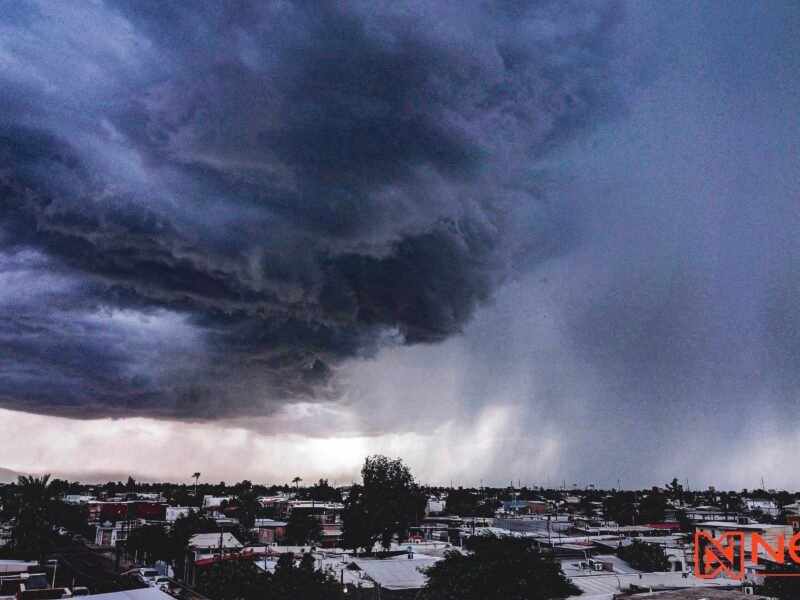 Lluvias sorprenden a Mexicali durante la tarde; Protección Civil había pronosticado tormentas