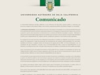 UABC se deslinda de marcha convocada por Julieta Ramírez en vicerrectoría