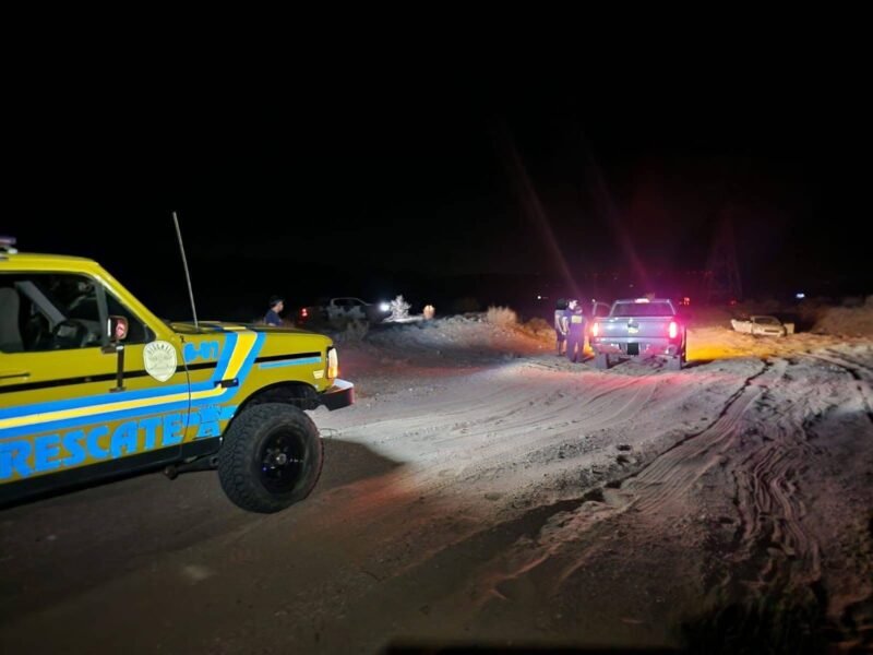 Horas varados en Laguna Salada movilizan a rescatistas para auxiliar a familias