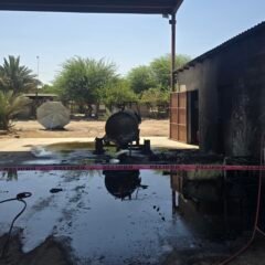 Explosión de tanque de diésel cobra la vida de adulto mayor en el Valle de Mexicali