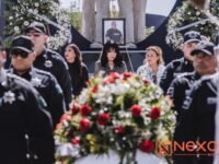 Con honores, policías dan último adiós a José Ramón Barajas; entre el dolor, enojo e impotencia, su familia exige justicia