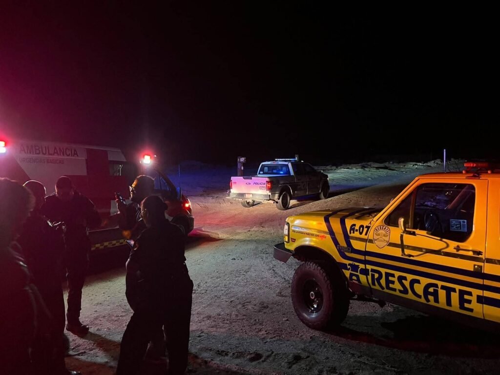 Rescate Aguiluchos auxilia a cuatro personas extraviadas en zona agreste del muro fronterizo