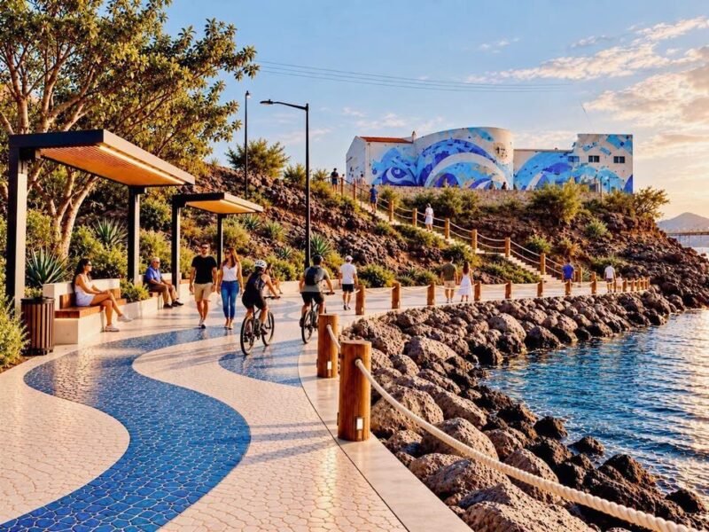 Anuncian reconstrucción total del Malecón de San Felipe