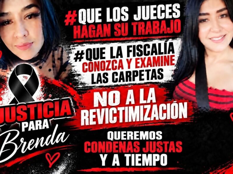 A cinco años del feminicidio de Brenda Denisse, su familia teme que presunto feminicida lleve juicio desde casa; José Roberto “N” tiene un lustro en prisión preventiva