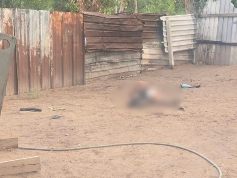 Muere hombre abatido por policías municipales; agresor se abalanzó con machete en contra de su hermano y policías