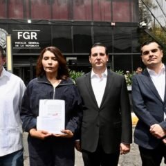 Diputados del PAN denuncian ante la FGR a Marina del Pilar por presuntos delitos de delincuencia organizada