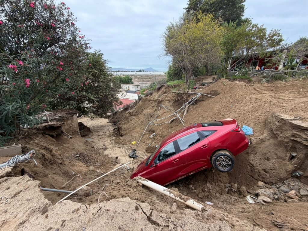 Familias pierden sus viviendas y patrimonio tras el paso de Rachel en Ensenada