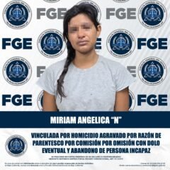 Vinculan a proceso a madre de Mairon; permanecerá en prisión por muerte del niño tras ingerir ácido